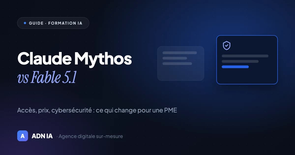 Claude Mythos 5.1 et Claude Fable 5.1 : la différence, qui peut y accéder et les prix en 2026 Claude Mythos 5.1 et Claude Fable 5.1 : la différence, qui peut y accéder et les prix en 2026